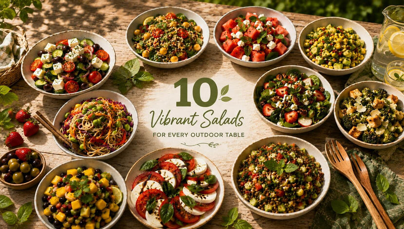 10 Vibrant Salad Recipes - Damatifoods