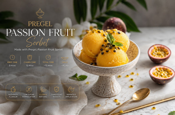 Passion Fruit Sorbet - Damati Foods