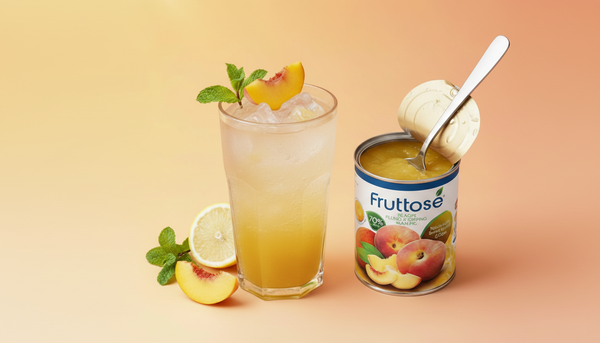 Peach Soda Summer Drink