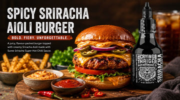 Spricy Sriacha Aioli Burger - Damati