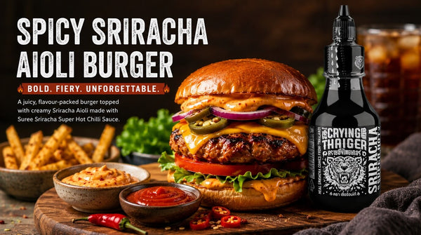 Spricy Sriacha Aioli Burger - Damati