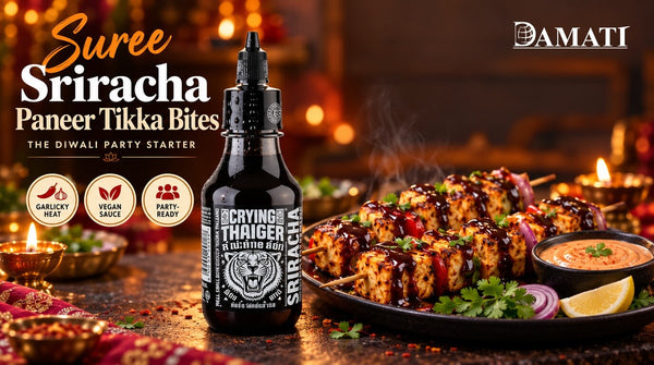 Suree Sriracha Paneer Tikka Bites - Damati Foods