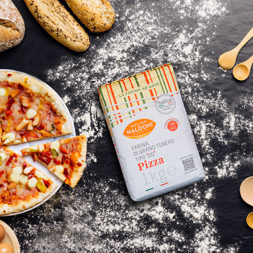 Italian Pizza Flour Tipo "00" (1 Kg) By Molino Naldoni