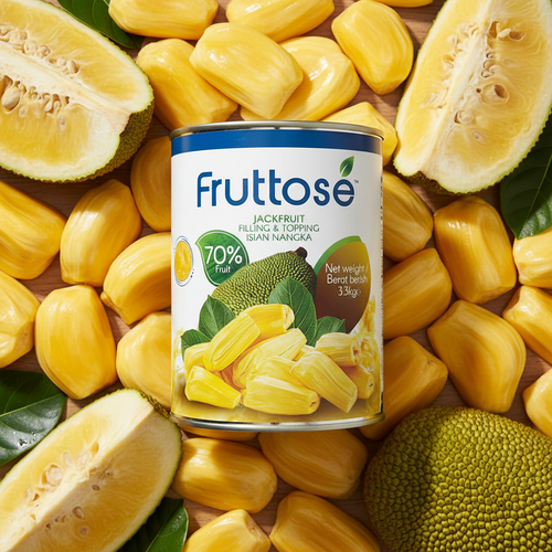 Jackfruit Filling & Topping (70% Fruit) 3.3 Kg By Fruttose
