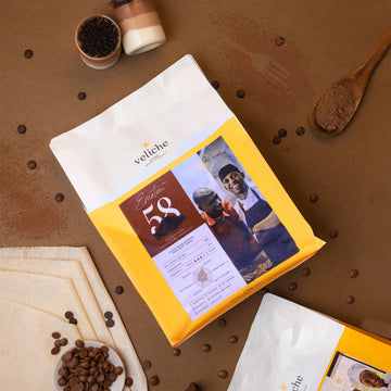 Veliche Belgian Dark Couverture Chocolate - Emotion 58 (2.5 Kg)