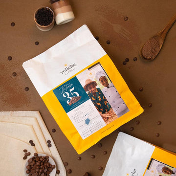 Veliche Belgian Milk Couverture Chocolate - Intense 35 (2.5 Kg)