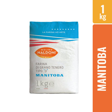 Manitoba Italian Flour Tipo '0' (1 Kg) By Molino Naldoni