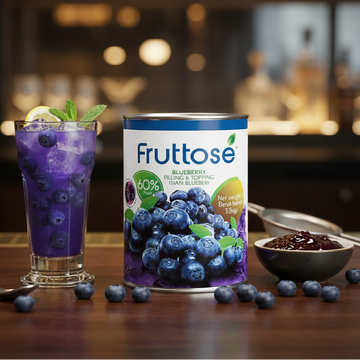 Blueberry Filling & Topping (60% Fruit) 3.3 Kg By Fruttose