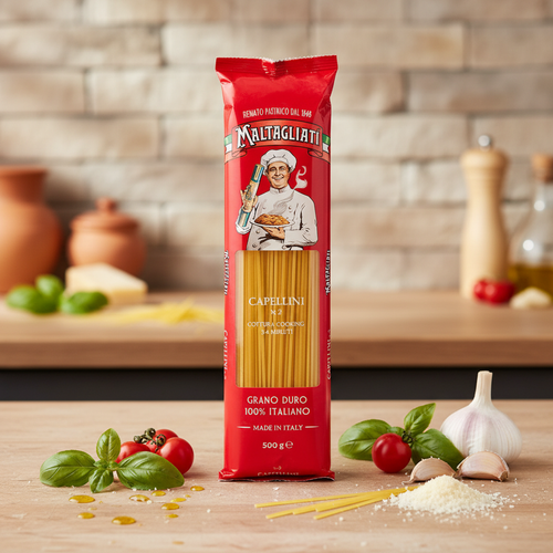 Capellini Pasta (500 gms) By Maltagliati