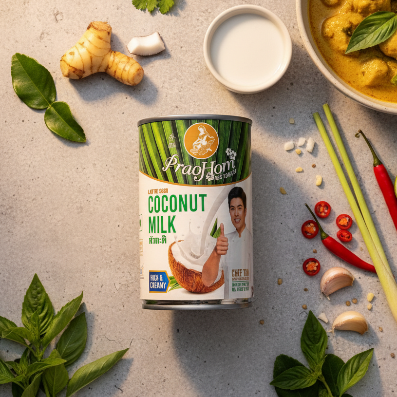 Front view of Coconut Milk 17-19% (EOE) 400ml